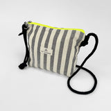 Gray Stripes Women's Shoulder Bag